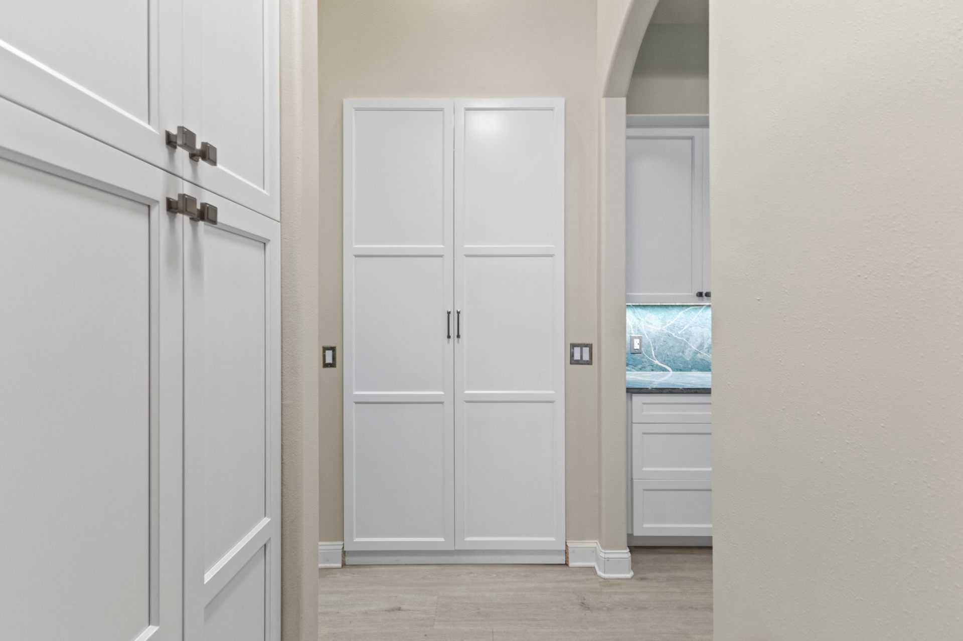 Custom built-in pantry cabinetry
